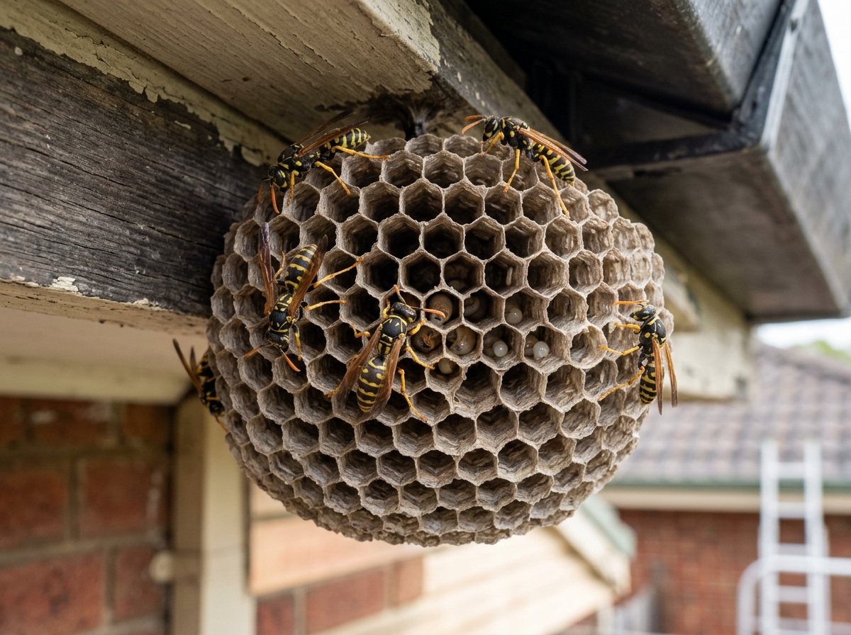 Paper Wasp Nest Removal Sydney - The Pest Father